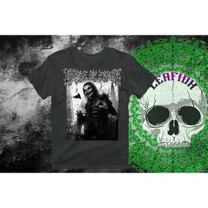 Cradle Of Filth Band Shirt, Gothic Metal Unisex T-shirt
